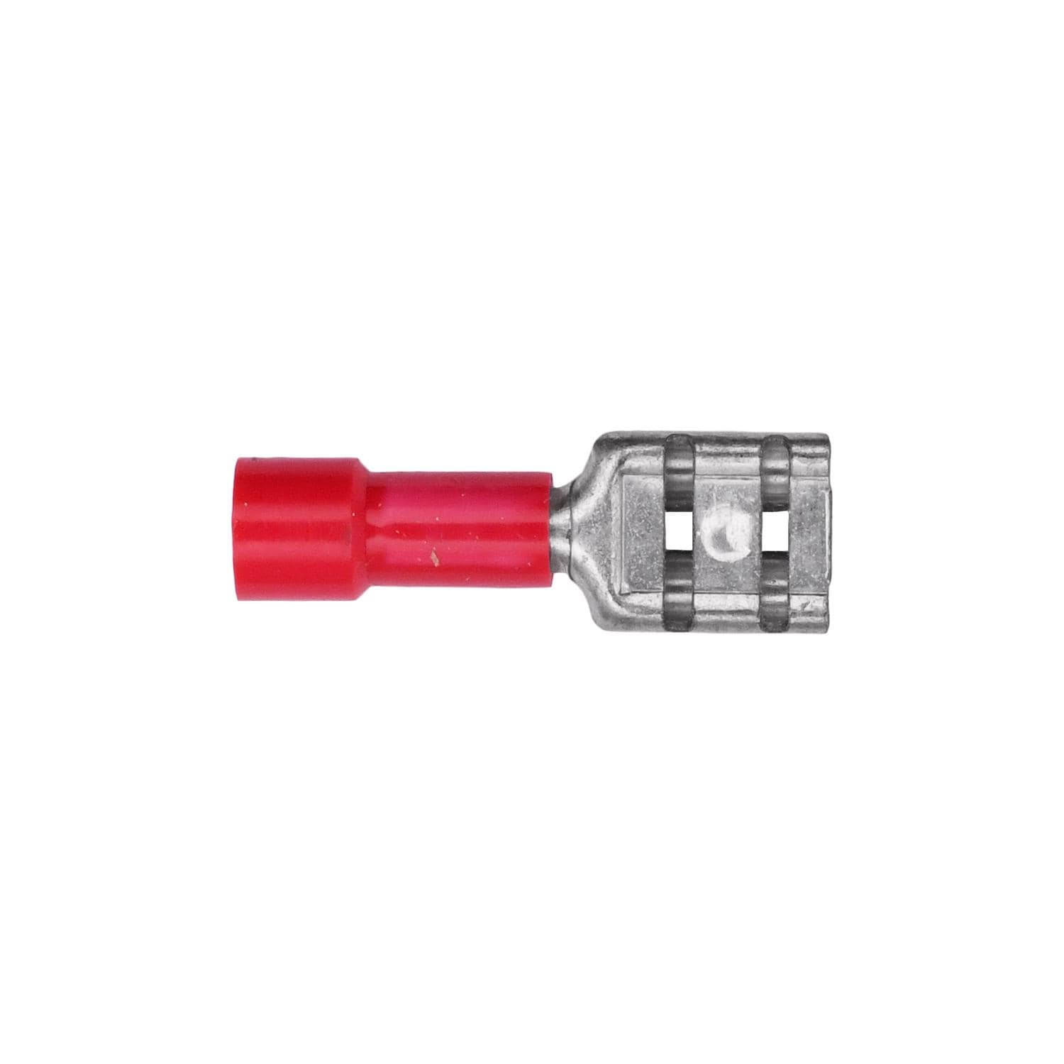 Auveco # 12155 Solderless Terminal 1/4" Female Quick Connect 22/18 Gauge. Qty 25.