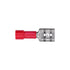 Auveco # 12155 Solderless Terminal 1/4" Female Quick Connect 22/18 Gauge. Qty 25.