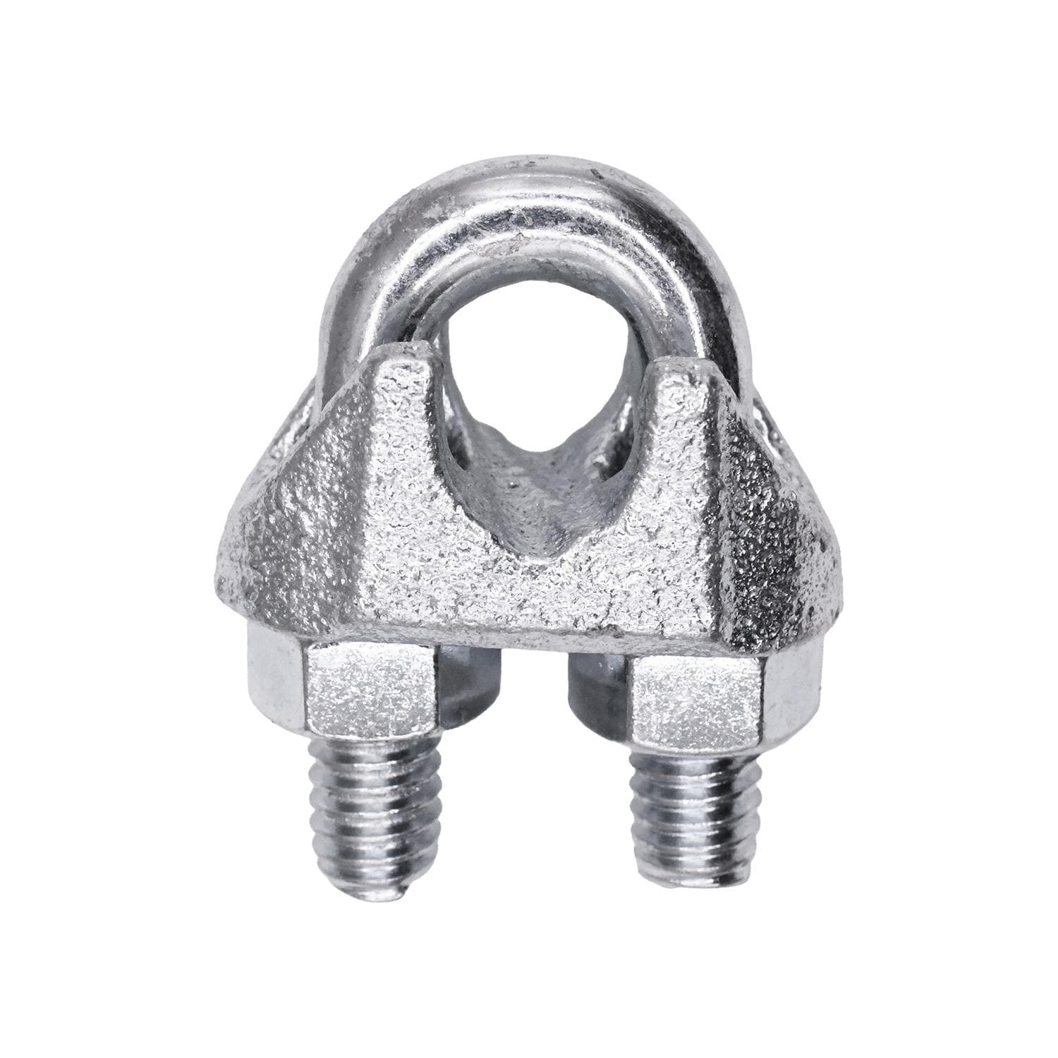 Auveco # 12173 Nipper Wire Rope Clip 5/16" Diameter - Galvanized. Qty 6.