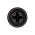 Auveco No. 12214 Phillips Flat Washer Head Tapping Screw 8 X 5/8" Black, Quantity - 100