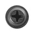 Auveco No. 12215 Phillips Flat Washer Head Tapping Screw 8 X 3/4" Black, Quantity - 100