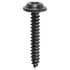 Auveco No. 12216 Phillips Flat Washer Head Tapping Screw 8 X 1" Black, Quantity - 100