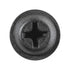 Auveco No. 12217 Phillips Flat Washer Head Tapping Screw 8 X 1-1/4" Black, Quantity - 50