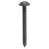 Auveco No. 12218 Phillips Flat Washer Head Tapping Screw 8 X 1-1/2" Black, Quantity - 50