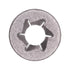 Auveco No. 12260 Pushnut Bolt Retainer M10-1.5 24mm Outside Diameter, Quantity - 100