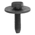 Auveco No. 12323 6-1.0 X 25mm Hex Head SEMS 24mm Outside Diameter - Black Polyseal, Quantity - 25