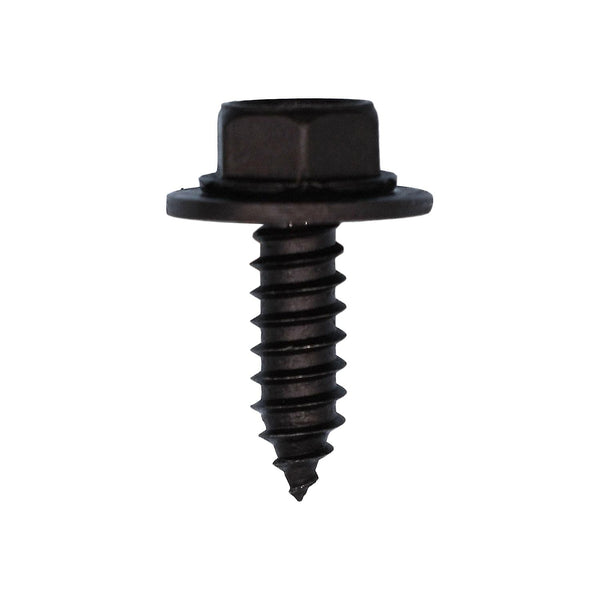 Auveco No. 12351 6.3-1.81 X 20mm Hex Wash Head SEMS -BlackPhosphate., Quantity - 50