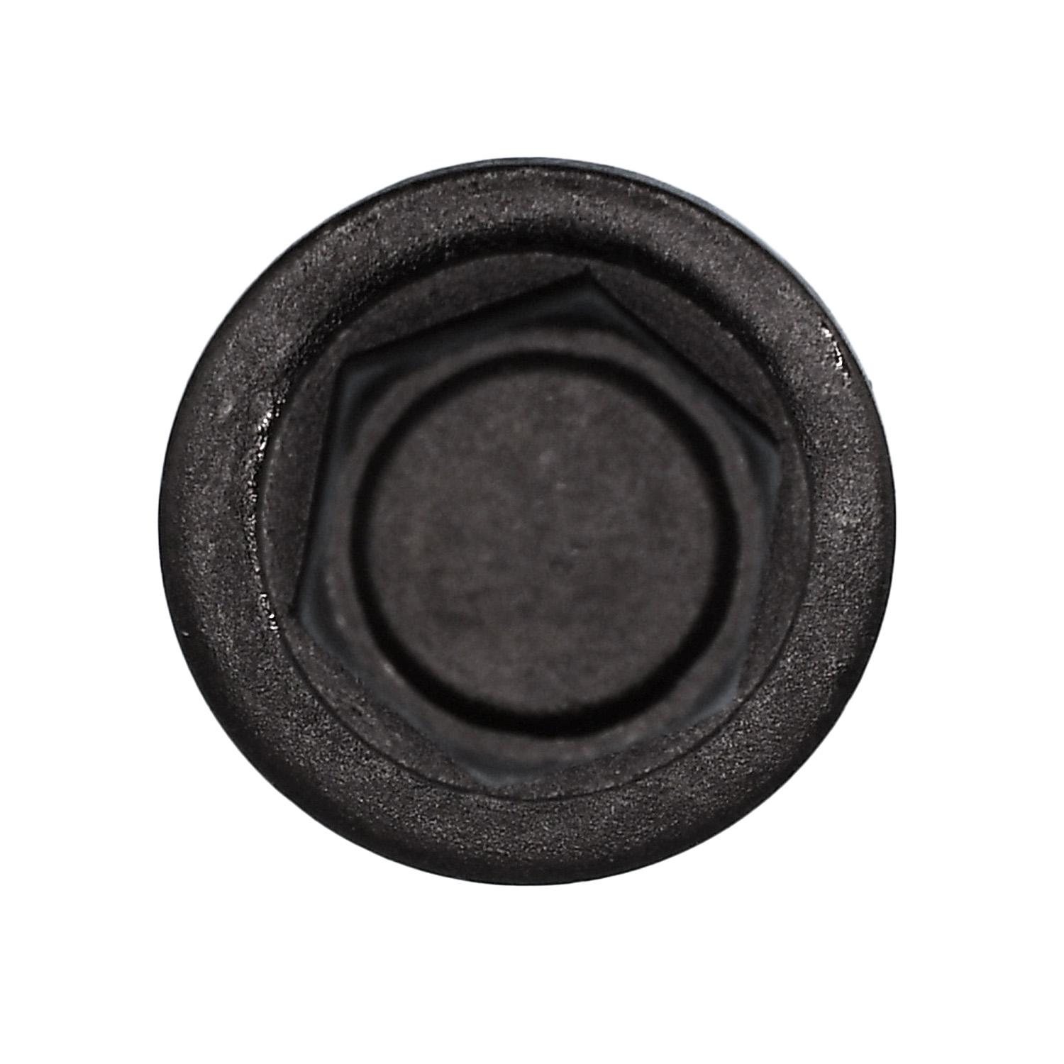 Auveco No. 12351 6.3-1.81 X 20mm Hex Wash Head SEMS -BlackPhosphate., Quantity - 50