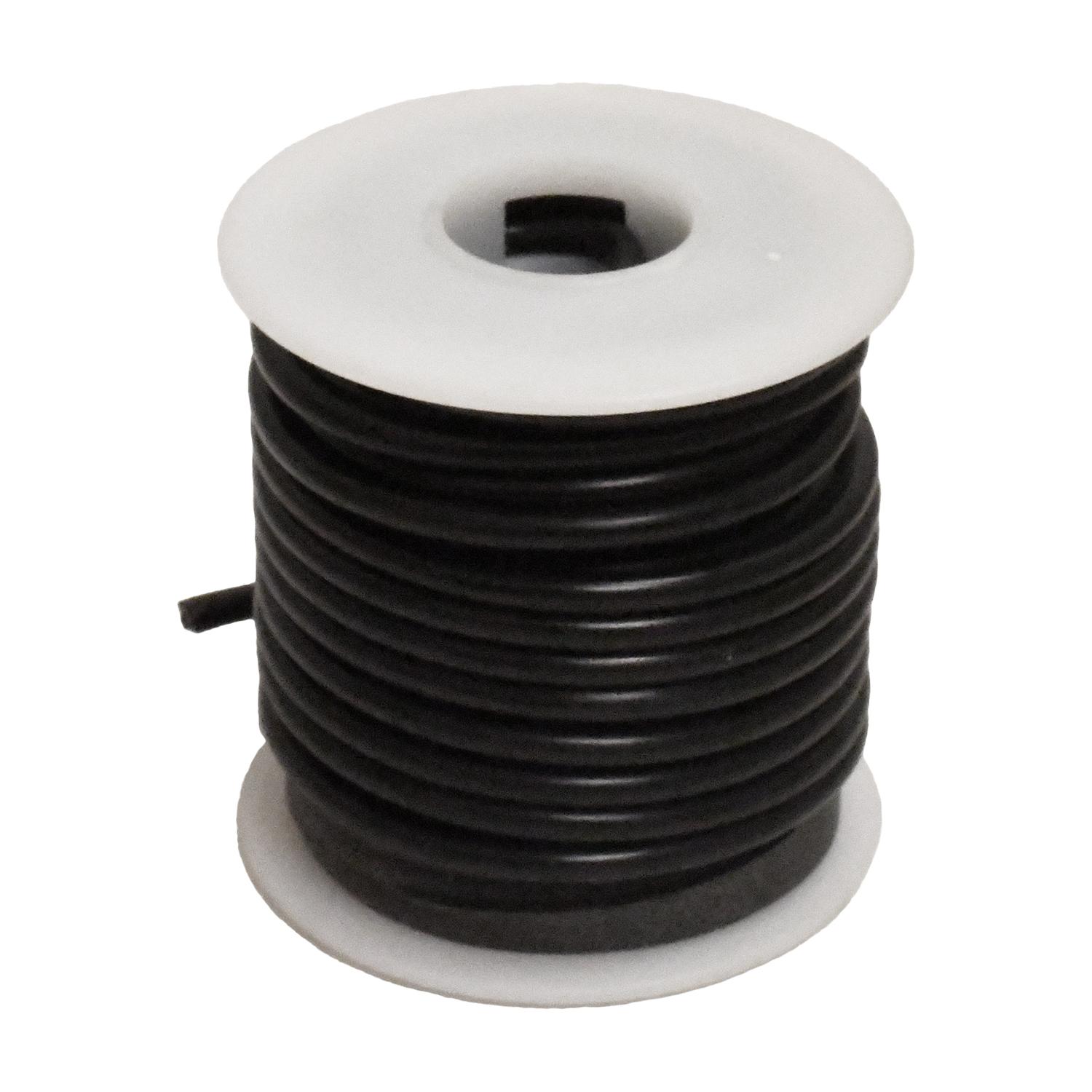 Auveco No. 12421 Plastic Primary Wire Black 25 Feet 14 Gauge, Quantity - 25 FT