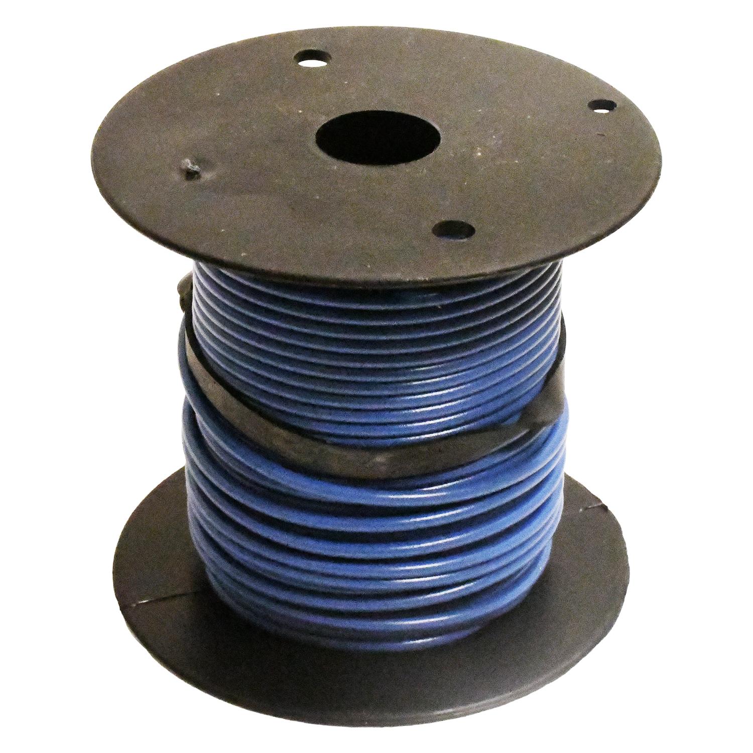 Auveco No. 12426 Plastic Primary Wire Blue 100 Feet 18 Gauge, Quantity - 100 FT
