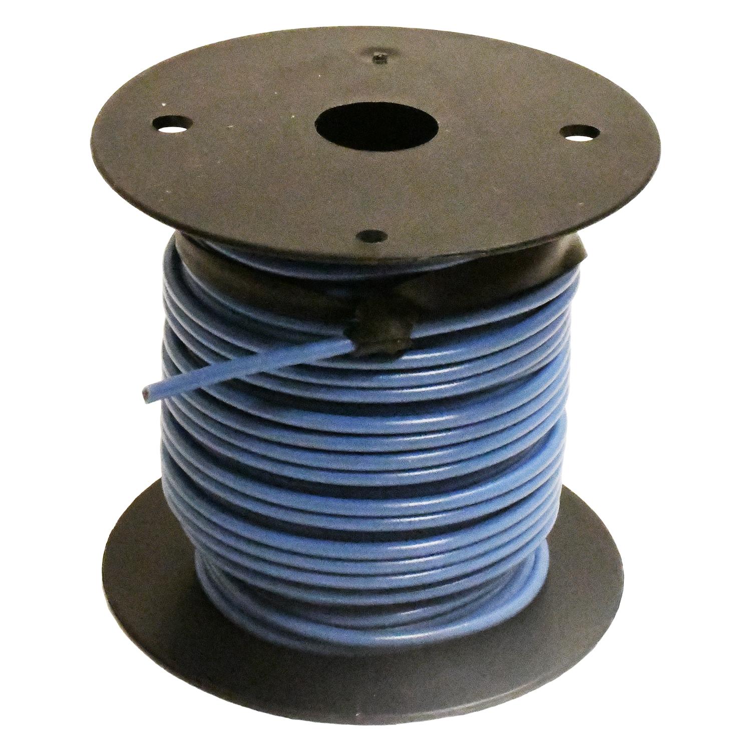 Auveco No. 12432 Plastic Primary Wire Blue 100 Feet 16 Gauge, Quantity - 100 FT