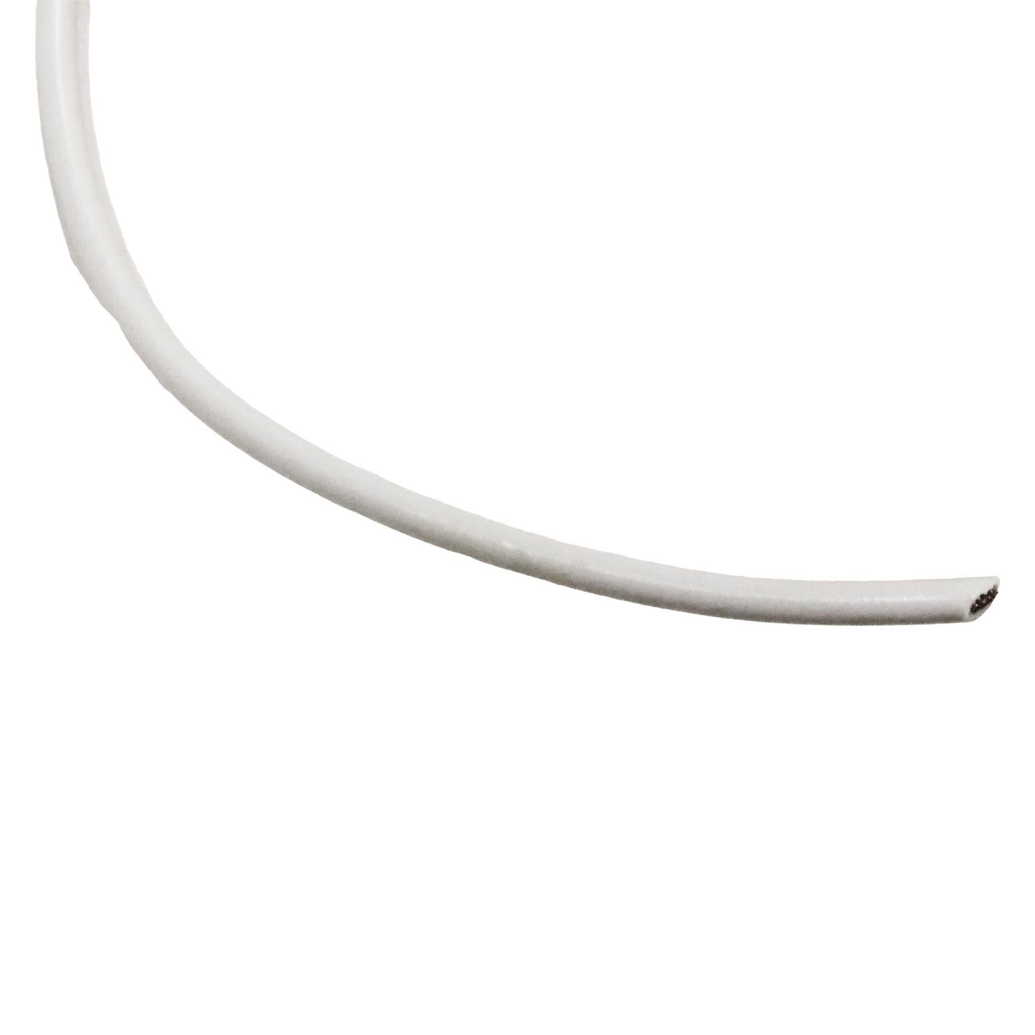 Auveco No. 12436 Plastic Primary Wire White 100 Feet 14 Gauge, Quantity - 100 FT