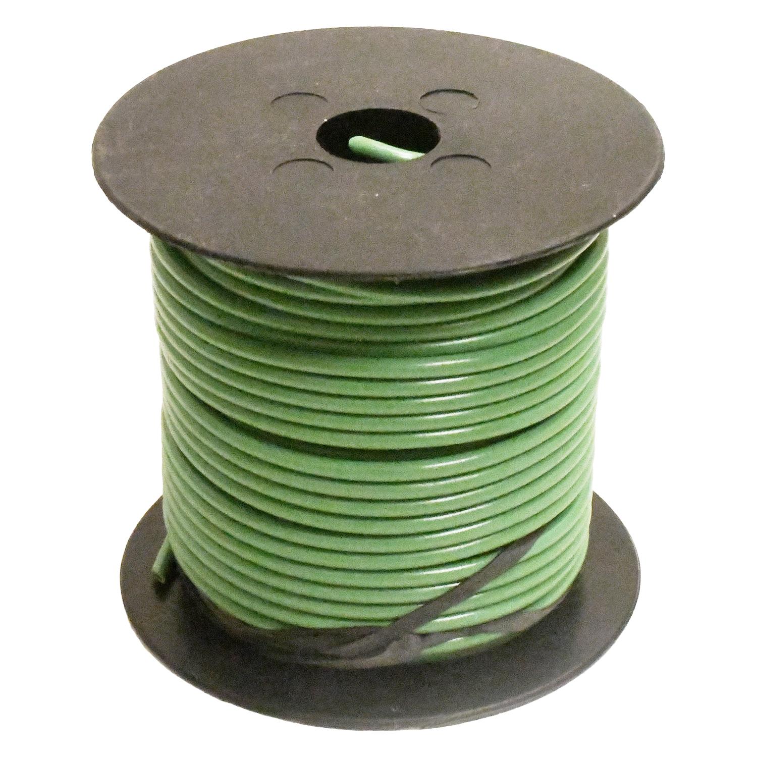 Auveco # 12439 Primary Wire 14 Gauge Green 100 Feet. Qty 1.
