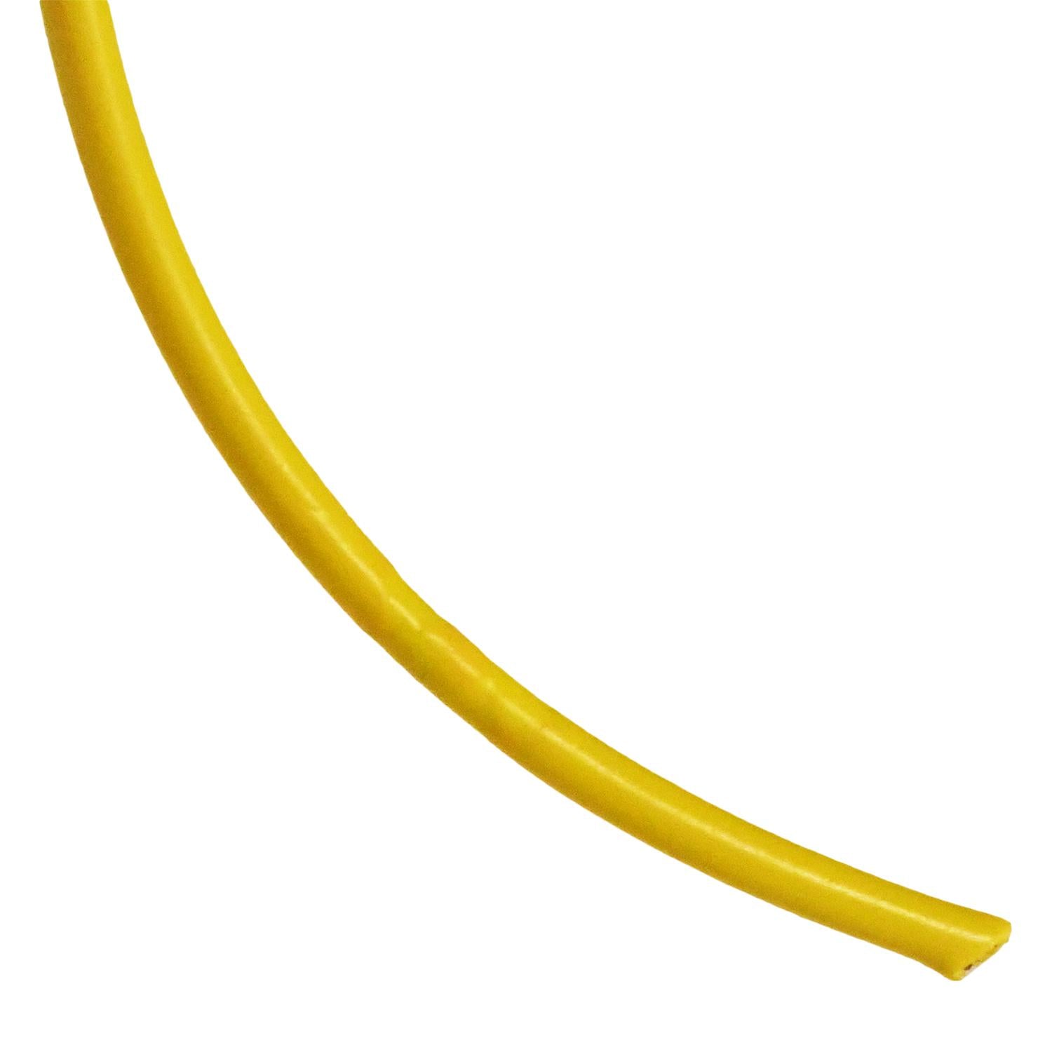 Auveco No. 12440 Plastic Primary Wire Yellow 100 Feet 14 Gauge, Quantity - 100 FT