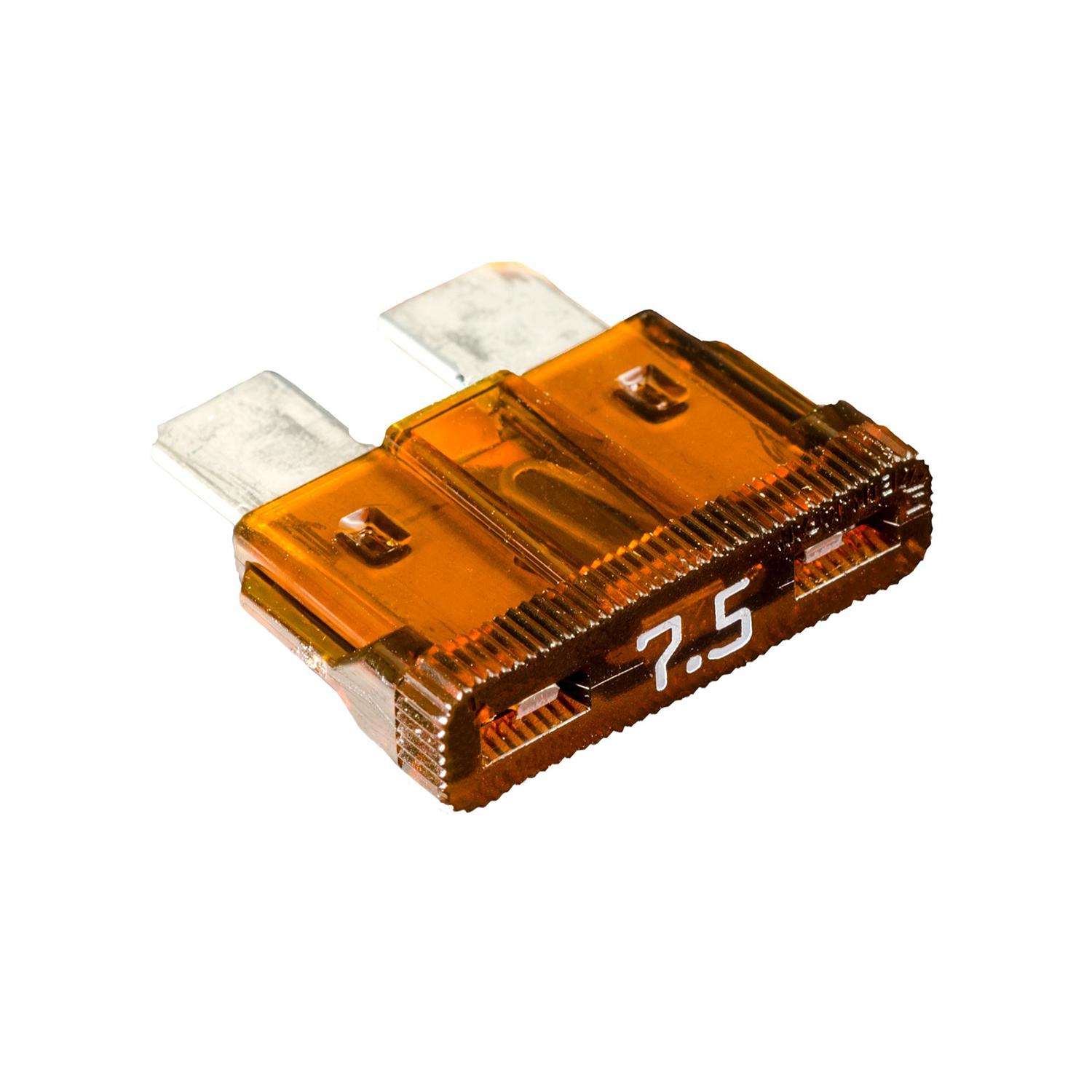 Auveco No. 12537 Atc Fuse 7.5 Amp Brown, Quantity - 5