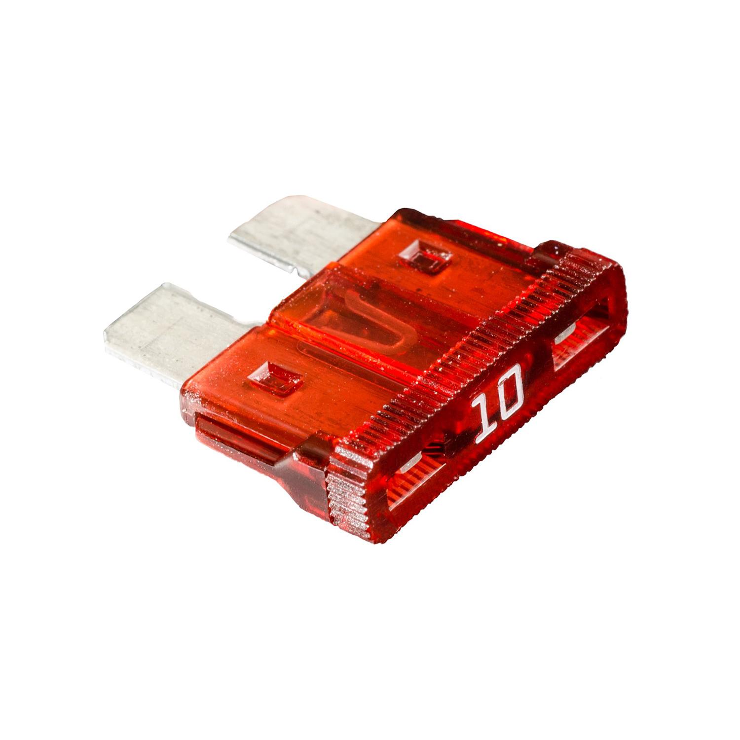 Auveco No. 12538 Atc Fuse 10 Amp Red, Quantity - 5