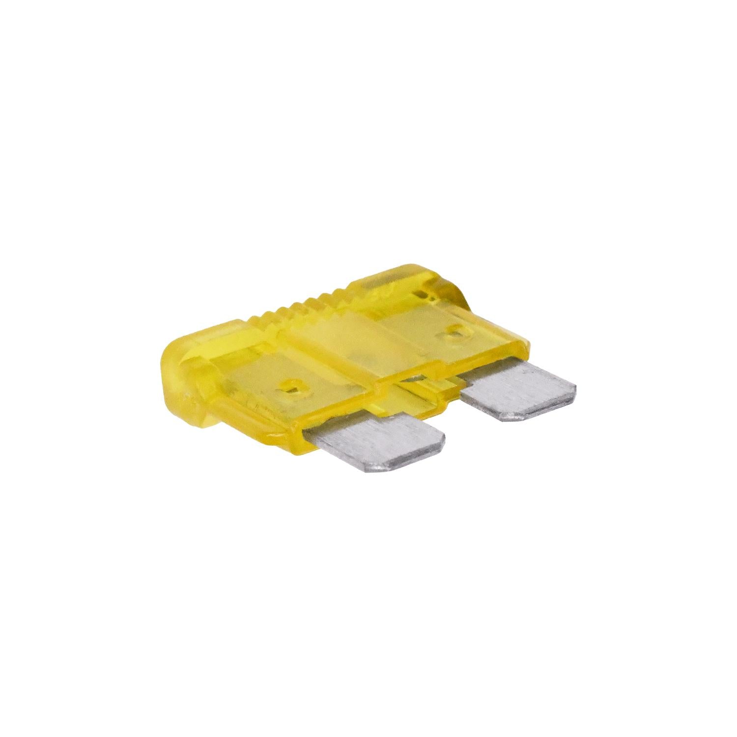 Auveco No. 12554 Atc Fuse 20 Amp Yellow, Quantity - 25
