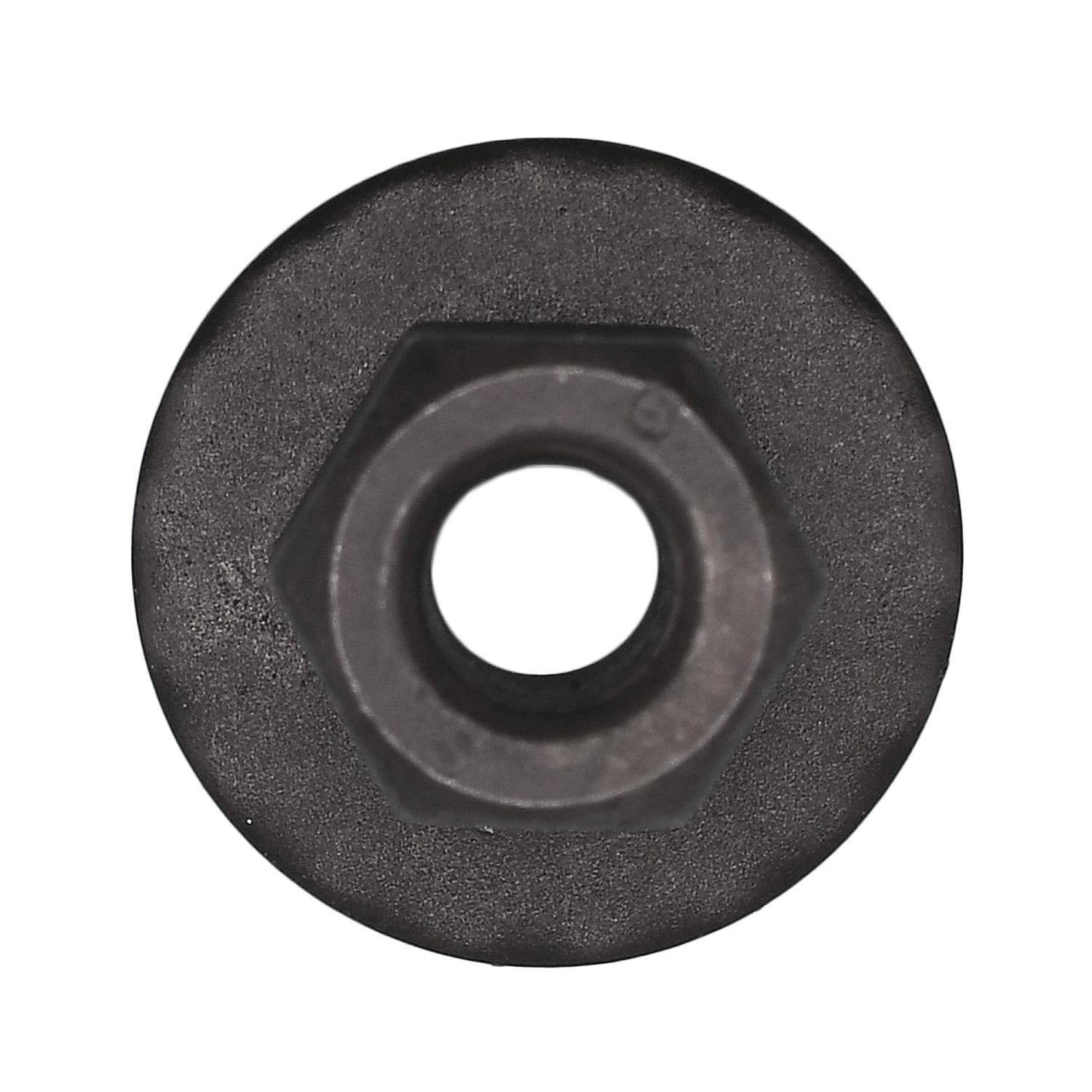 Auveco No. 12596 M6-1.0 Free Spinning Washer Nut 19mm Od, Quantity - 25