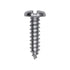 Auveco No. 1265 10 X 3/4" Slotted Pan Head Tapping Screw Zinc AB, Quantity - 100