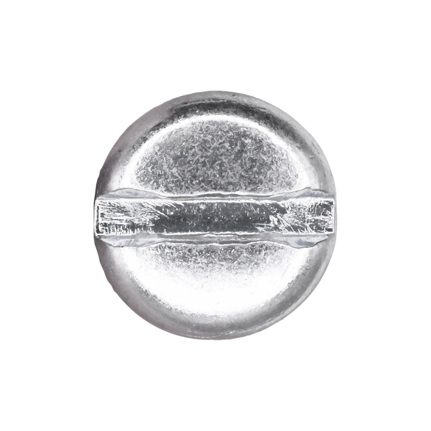 Auveco No. 1265 10 X 3/4" Slotted Pan Head Tapping Screw Zinc AB, Quantity - 100