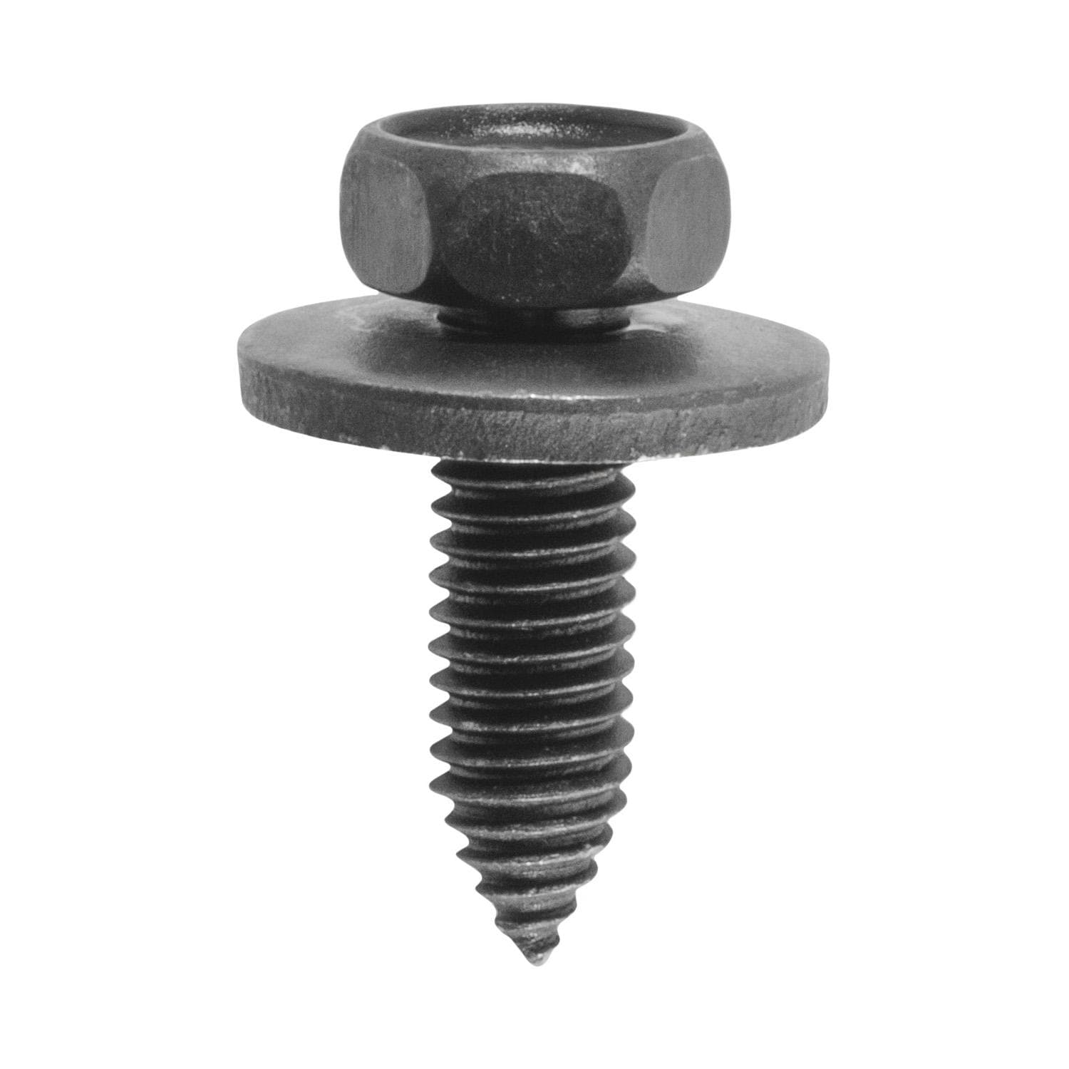 Auveco # 12693 M6-1.0 X 20mm Hex Head SEMS 17mm Outside Diameter Phosphate. Qty 25