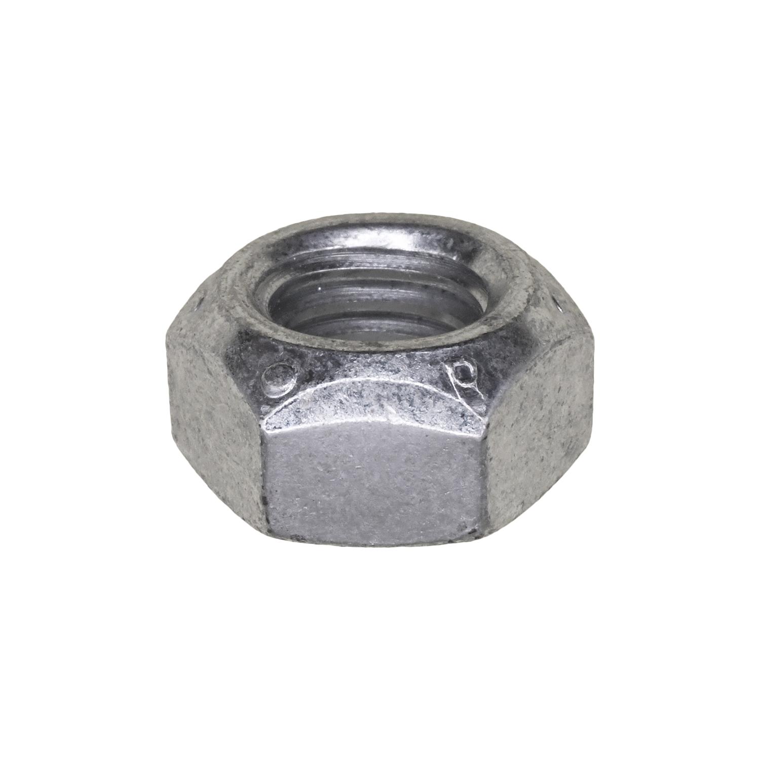 Auveco No. 12700 Prevailing Torque Lock Nut 7/16"-14 USS Grade 8, Quantity - 50