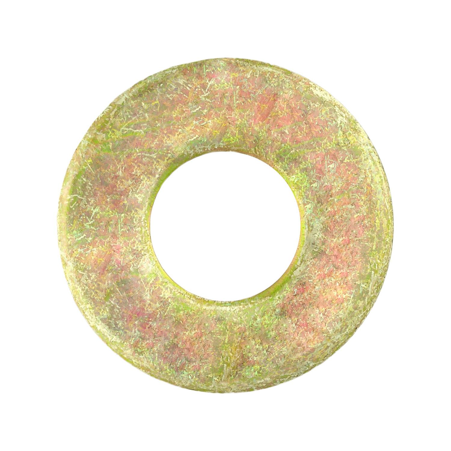 Auveco # 12771 1/4" USS High Strength Washer Zinc Yellow. Qty 100.