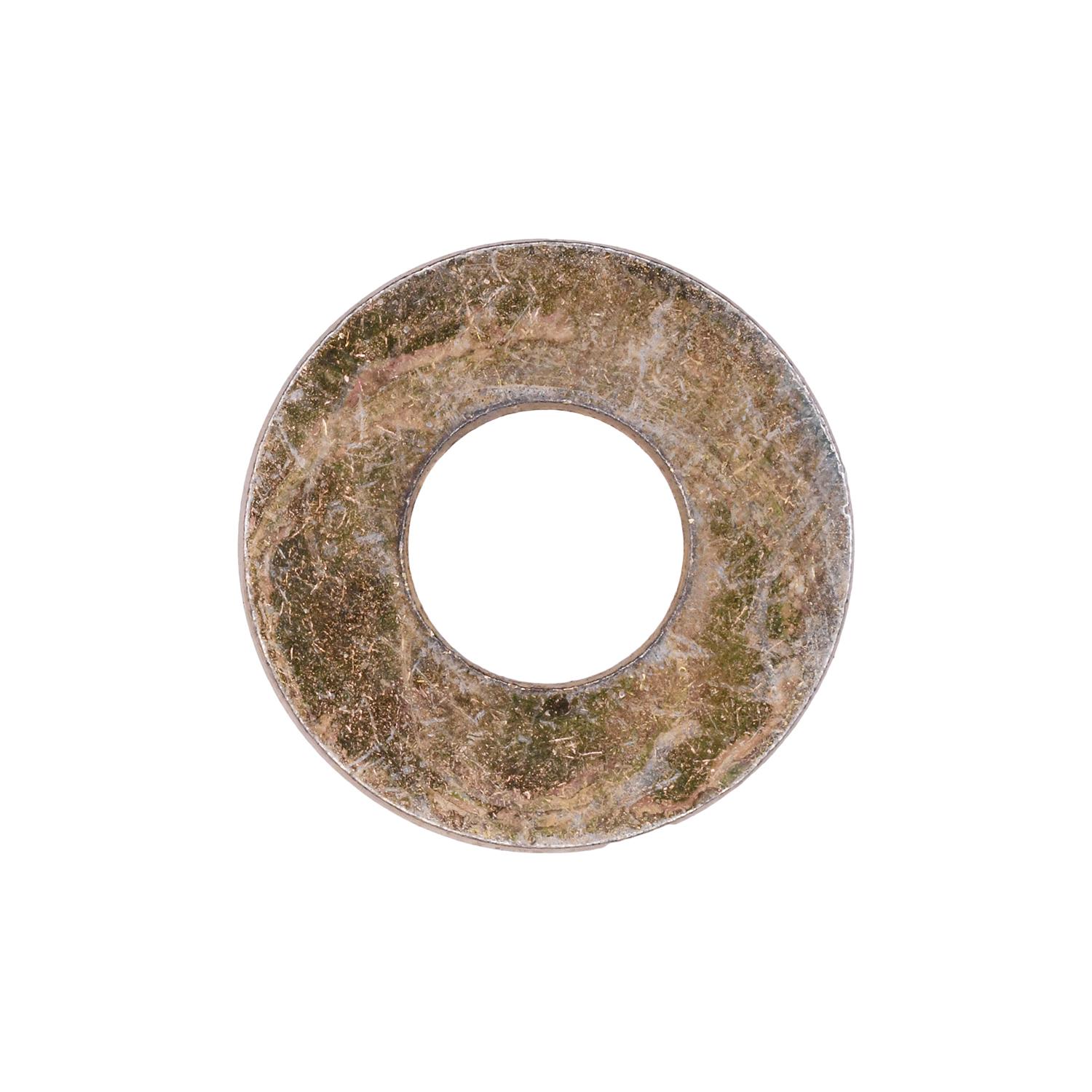 Auveco # 12773 3/8" USS High Strength Washer Zinc Yellow. Qty 100.