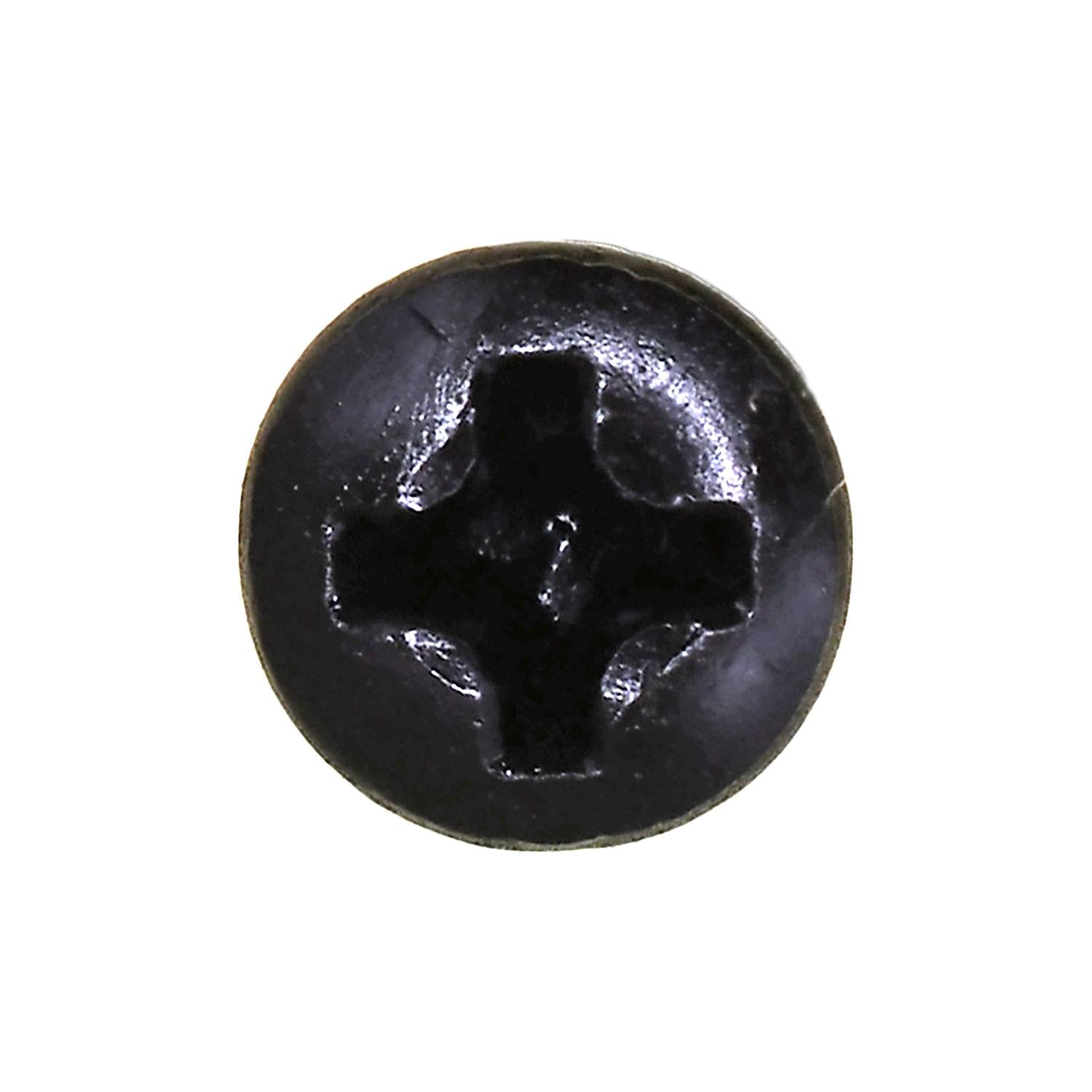 Auveco No. 12797 Phillips Oval Head Tapping Screw 6 X 1" Black Oxide, Quantity - 100