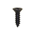 Auveco No. 12801 Phillips Flat Head Tapping Screw 6 X 1/2" Black Oxide, Quantity - 100