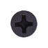 Auveco No. 12801 Phillips Flat Head Tapping Screw 6 X 1/2" Black Oxide, Quantity - 100