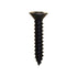 Auveco No. 12802 Phillips Flat Head Tapping Screw 6 X 3/4" Black Oxide, Quantity - 100
