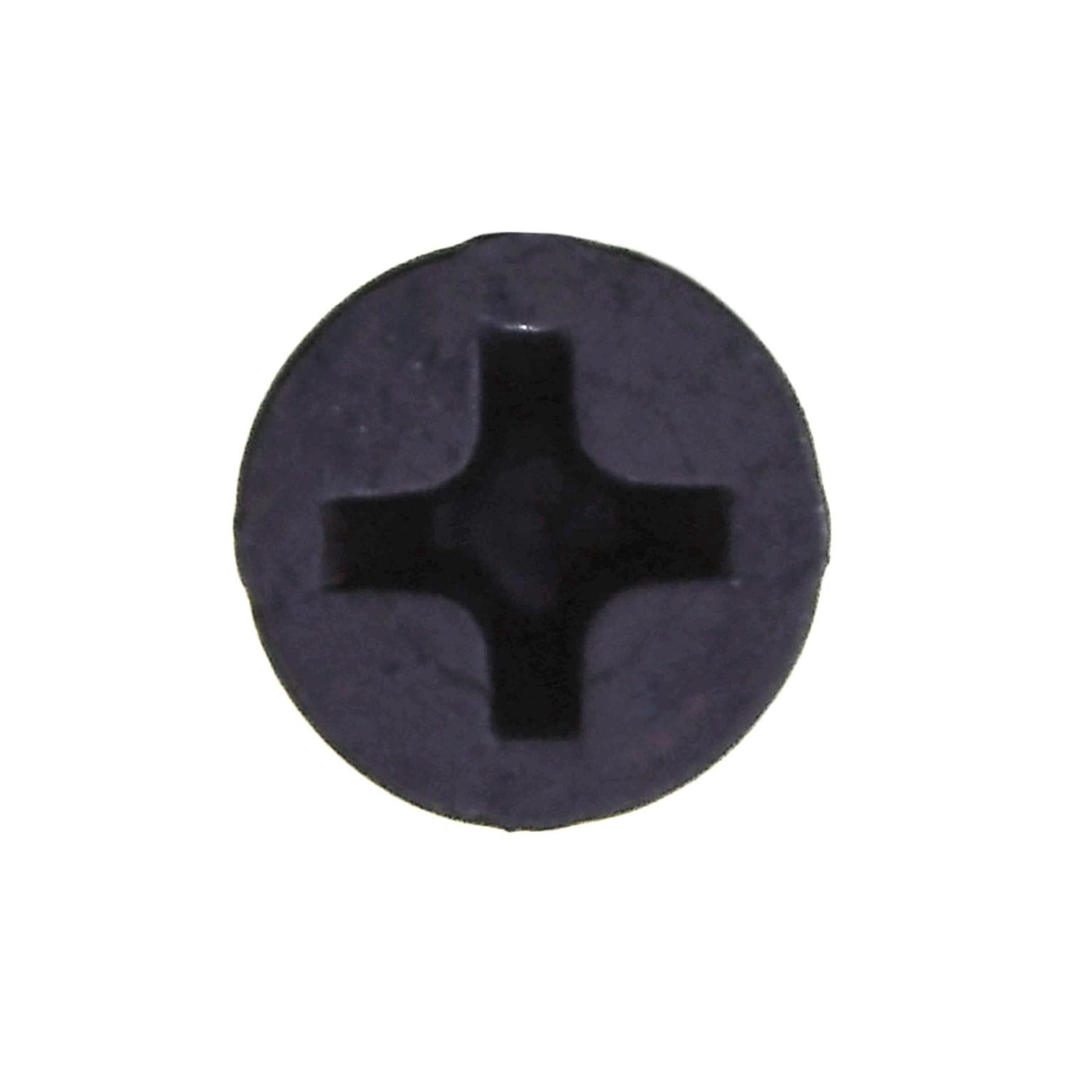 Auveco No. 12802 Phillips Flat Head Tapping Screw 6 X 3/4" Black Oxide, Quantity - 100