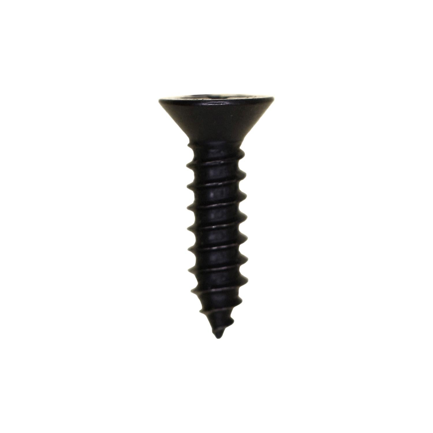 Auveco No. 12809 Phillips Flat Head Tapping Screw 10 X 3/4" Black Oxide, Quantity - 100