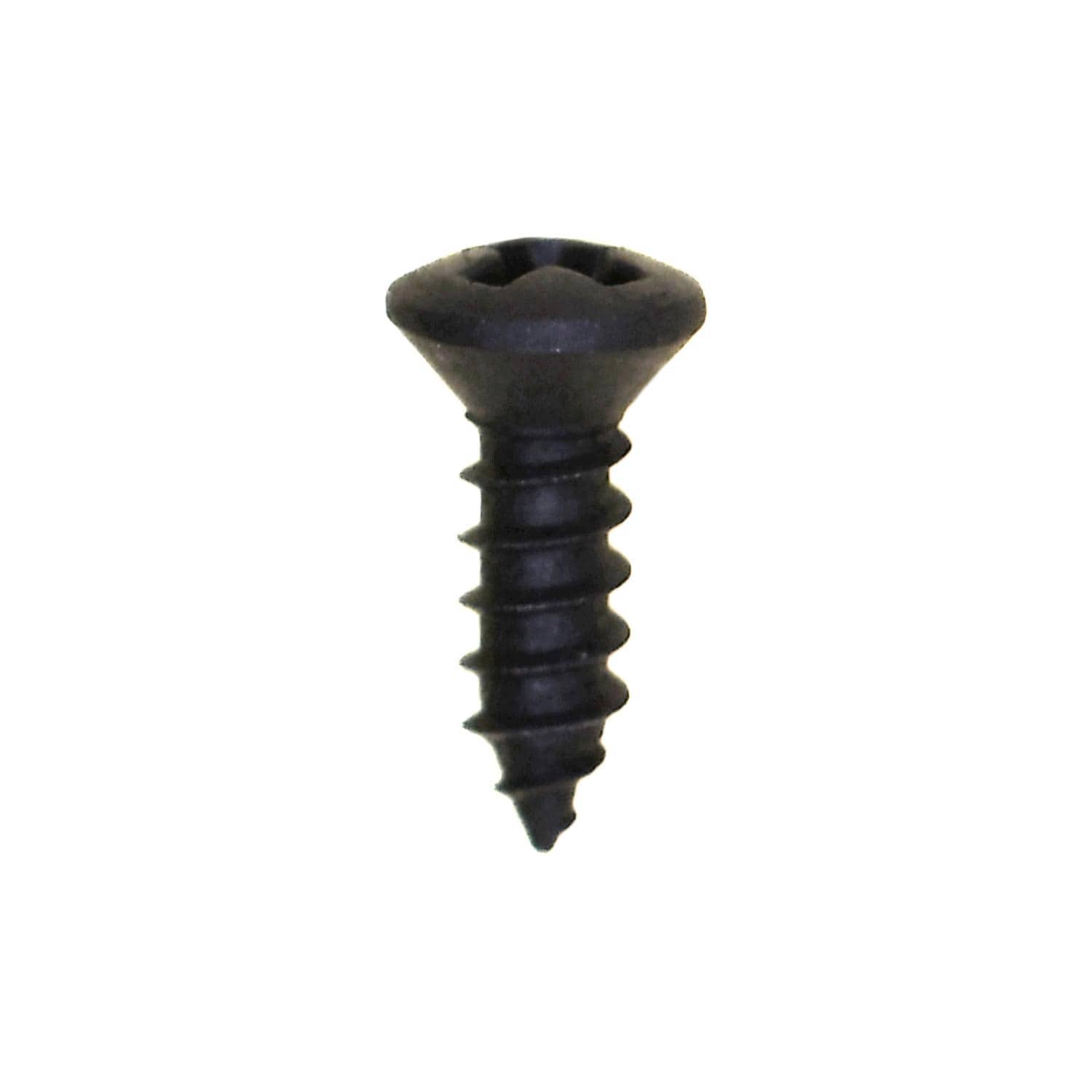 Auveco No. 12893 Phillips Oval Head Tapping Screw 4 X 3/8" Black Oxide, Quantity - 100