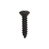 Auveco No. 12894 Phillips Oval Head Tapping Screw 4 X 1/2" Black Oxide, Quantity - 100