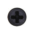 Auveco No. 12894 Phillips Oval Head Tapping Screw 4 X 1/2" Black Oxide, Quantity - 100