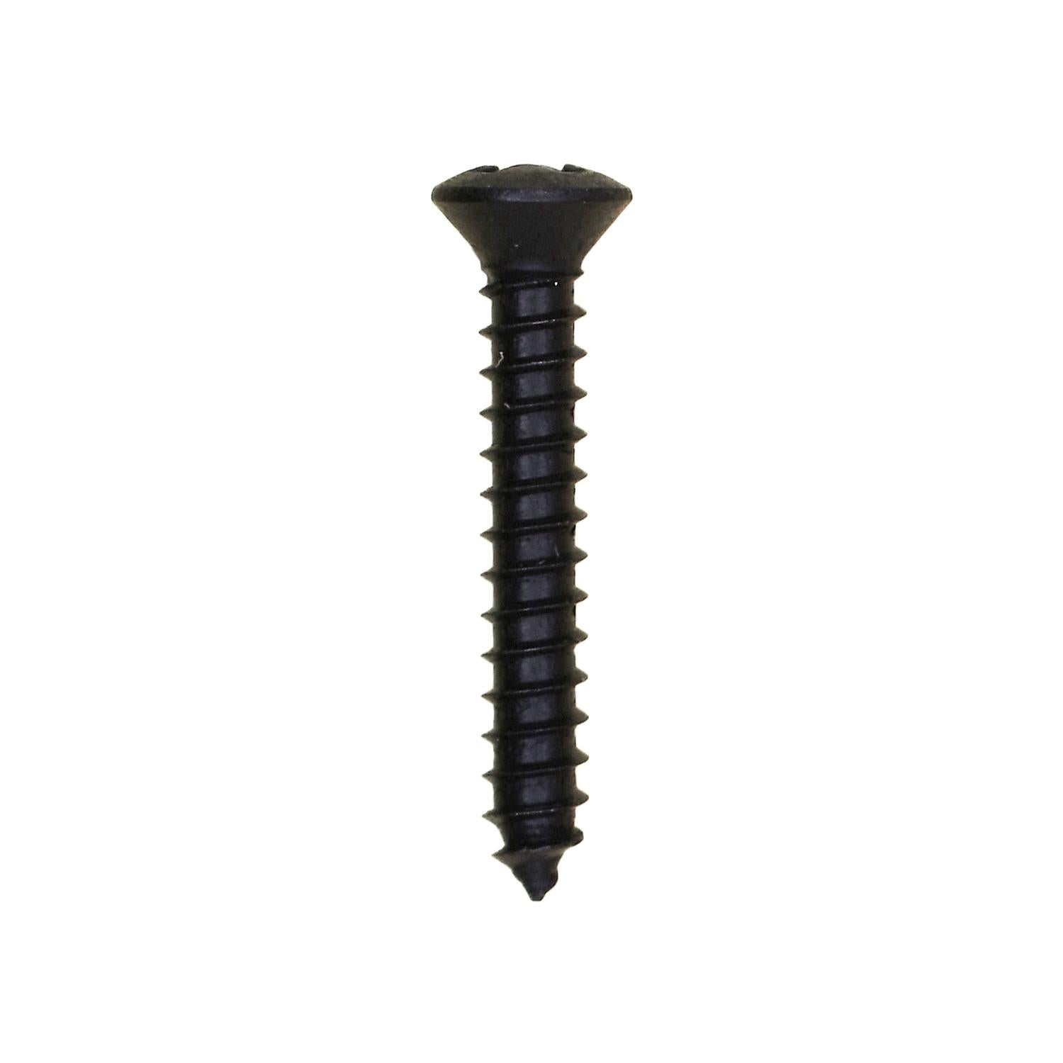 Auveco No. 12896 Phillips Oval Head Tapping Screw 4 X 3/4" Black Oxide, Quantity - 100