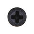 Auveco No. 12896 Phillips Oval Head Tapping Screw 4 X 3/4" Black Oxide, Quantity - 100