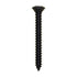 Auveco No. 12897 Phillips Oval Head Tapping Screw 4 X 1" Black Oxide, Quantity - 100