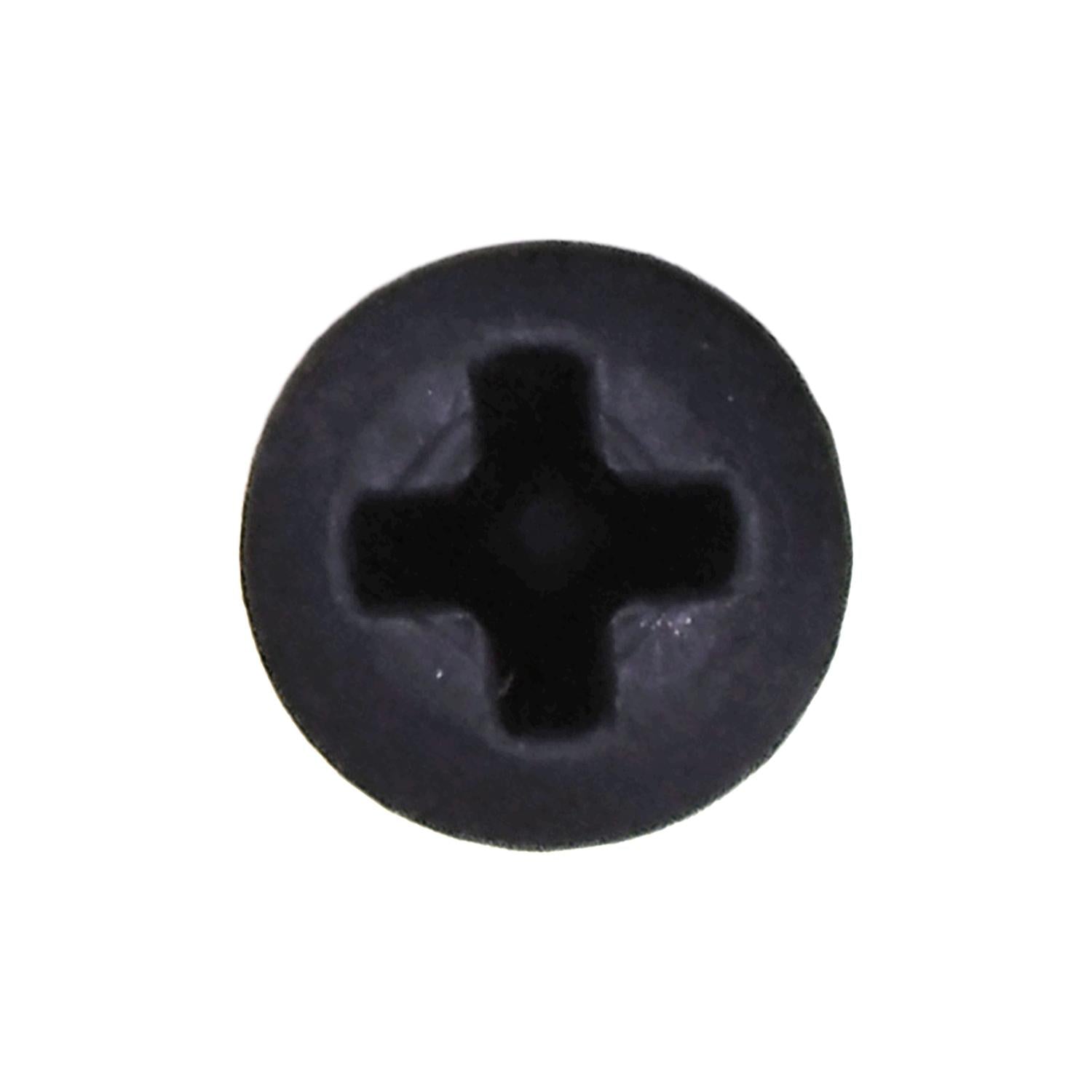 Auveco No. 12897 Phillips Oval Head Tapping Screw 4 X 1" Black Oxide, Quantity - 100