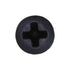Auveco No. 12897 Phillips Oval Head Tapping Screw 4 X 1" Black Oxide, Quantity - 100