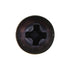 Auveco No. 12903 Phillips Pan Head Tapping Screw 4 X 3/8" Black Oxide, Quantity - 100