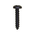 Auveco No. 12904 Phillips Pan Head Tapping Screw 4 X 1/2" Black Oxide, Quantity - 100