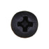 Auveco No. 12904 Phillips Pan Head Tapping Screw 4 X 1/2" Black Oxide, Quantity - 100
