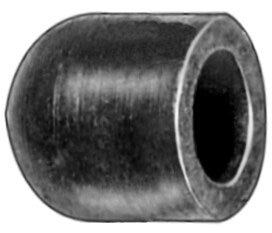 Auveco No. 12908 Rubber Vacuum Cap Black For 1/2" Diameter, Quantity - 10
