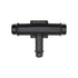 Auveco No. 12921 Nylon Tee Connector 3/8" X 3/8" X 1/4", Quantity - 10