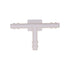 Auveco No. 12923 Nylon Tee Connector 1/8" X 1/8" X 1/8", Quantity - 10