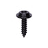 Auveco No. 12950 Phillips Flat Washer Head Tapping Screw #6 X 1/2" Black, Quantity - 100