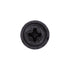Auveco No. 12950 Phillips Flat Washer Head Tapping Screw #6 X 1/2" Black, Quantity - 100